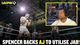 Spencer Oliver says Anthony Joshua will use the jab to stop Oleksander Usyk from dominating! 🥊