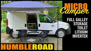 Introducing the Humble Road micro camper - We call her Mini Me! A Solo Traveler  -  FULL TOUR!