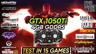 GTX 1050 Ti In The End Of 2022 | Test In 15 Games | Still Good For Gaming !