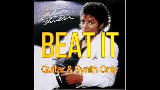 Michael Jackson - Beat It (Guitar & Synth Only, Steve Lukather, Eddie Van Halen)