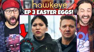 HAWKEYE EPISODE 3 EASTER EGGS & BREAKDOWN REACTION!! 1x3 "Echoes" Details You Missed | Kingpin