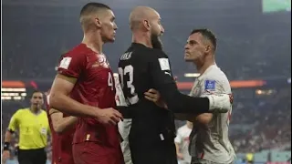 Granit Xhaka vs The entire representative of Serbia