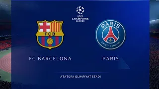 FIFA 20 | FC Barcelona vs PSG | UEFA Champions League Final