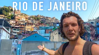 VISITING A FAVELA IN RIO ALONE 🇧🇷 VIDIGAL & DOIS IRMÃOS (BRAZIL)