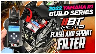 Yamaha R1 BrenTuning Map and Sprint Air Filter Install!