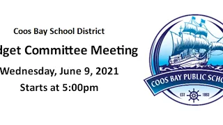 CBPS Budget Committee Meeting - June 9th, 2021