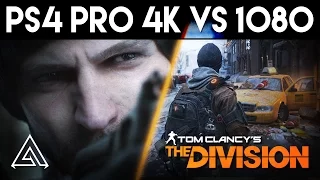 The Division | PS4 Pro 4K vs 1080p Gameplay Comparison