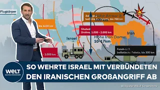 "IRON DOME" UND "ARROW 3" : So wehrte Israel mit seinen Verbündeten den iranischen Großangriff ab