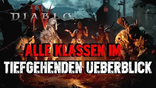 Diablo 4 - Alle 5 Klassen im Überblick und Rollen ausführlich erklärt - Deutsch Guide