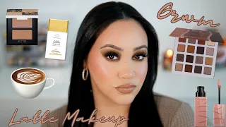 GRWM: VIRAL LATTE MAKEUP TREND TUTORIAL  ☕️ 🤎 AMY GLAM 🤎