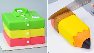 Best Genius & Satisfying Cake Decorating Step By Step | Fun & Creative Rainbow Cake Decorating Ideas