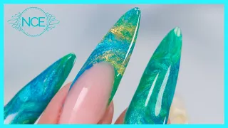 Level Up⬆Mixing Mica Into Gel Nails