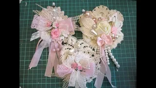 3 x Stunning Shabby Chic Flowers Created from Scraps Tutorial - jennings644