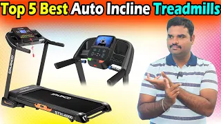 ✅Top 5 Best Weight Loss Treadmill In India 2024 With Price|Auto Incline Treadmills Review&Comparison