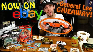 DUKES OF HAZZARD MEMORABILIA NOW AVAILABLE ON EBAY + GENERAL LEE GIVEAWAY ANNOUNCEMENT!!!