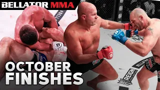 Fedor KOs Johnson and MORE Top Finishes October | Bellator MMA