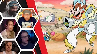 Lets Player's Reaction To Their Battle with Esther Winchester | Cuphead - The Delicious Last Course