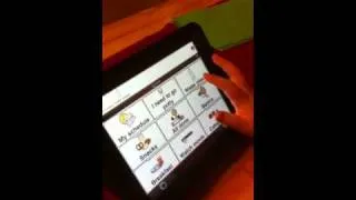 Proloquo2Go/iPad/asking for water/AAC/autism/non-verbal