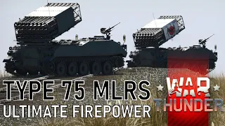 War Thunder - The Type 75 MLRS is SO OVERPOWERED... Unless You're on a Slope