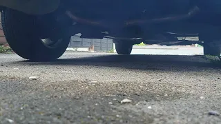 Subaru Forester Diesel EE20  exhaust sound - silencer removed/delete