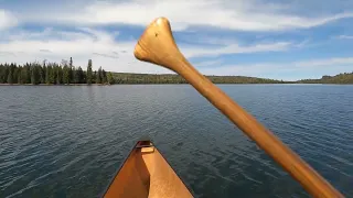 Paddling - Duncan Lake from the Moss Lake portage to Campsite 660 in the BWCA