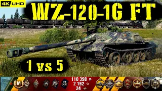 World of Tanks WZ-120-1G FT Replay - 11 Kills 6.5K DMG(Patch 1.4.0)