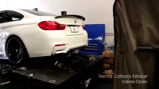 BMW M4 Remus Catback Exhaust Dyno Run/Soundcheck