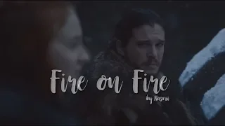 Jon & Sansa | Fire on Fire 🔥