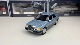 Classic Elegance: Mercedes-Benz 230 E (W124) (1990) 1:18 Norev 183945 Review