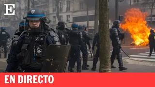 Directo | Protestas en Francia contra la reforma de las pensiones del presidente Macron | EL PAÍS
