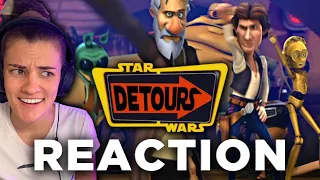 Reacting To The Crazy Star Wars Detours Made By George Lucas