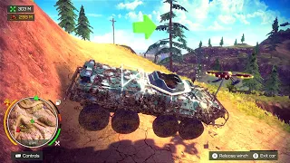 Drone Drags Peacemaker In Race In Hill | Off The Road Unleashed Nintendo Switch Gameplay HD