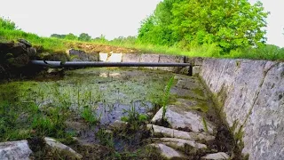 RESTAURATION d'une SOURCE en pierre -TIME LAPSE