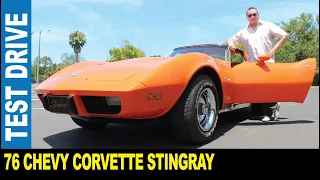 1976 Chevrolet Corvette Stingray L-48 classic American sports car | Jarek in Clearwater Florida USA