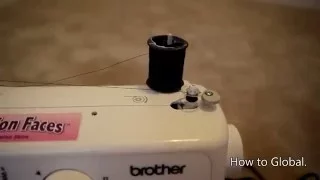 How to Thread a Brother Sewing Machine LX-3125. 4k video.