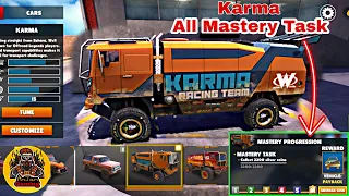 How to Complete OTR "Karma" All Mastery Task || Unlock 'PAYBACK' Legendary Vehicle ||| Off The Road