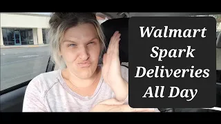 Goal: $155 A Day In January | Walmart Spark Day | Delivery Driver Ridealong