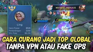 MAIN MURNI !! Cara Cepat Jadi Top Global Mobile Legend 2023