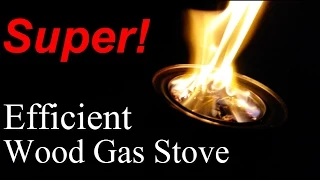 How To Build a Most Efficient Wood Gas Stove Design Ideas Free Diy Camp Backpacking Plans