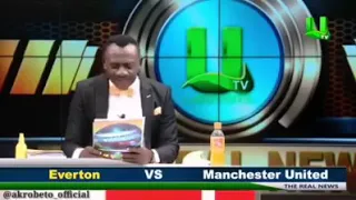 African journalist can’t pronounce the names of Football Teams