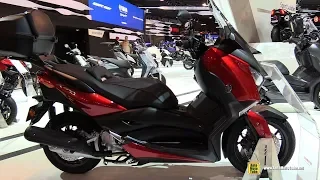 2018 Yamaha X-Max 125 Scooter - Walkaround - 2017 EICMA Motorcycle Exhibition