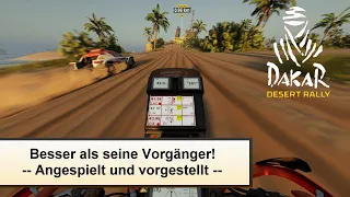 DAKAR DESERT RALLY - Große Vorstellung und Gameplay - Deutsch - Gameplay
