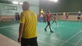 badminton Bekasi COEPUNK BUDI VS ANDRI NINIWATI