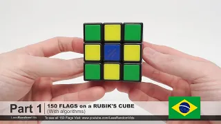 How to make 150 Flags on a Rubik's Cube - Part 1