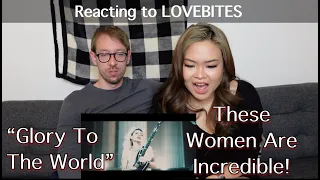 Reacting to LOVEBITES "Glory To The World" MV