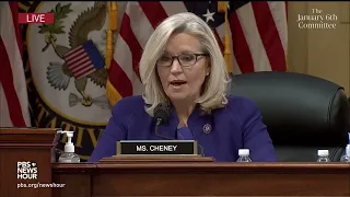 WATCH: Rep. Cheney says Trump ‘unfit for any office’ | Jan. 6 final meeting