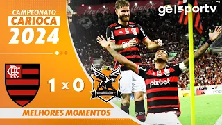 FLAMENGO 1  X 0 NOVA IGUAÇU | MELHORES MOMENTOS | FINAL CAMPEONATO CARIOCA | ge.globo