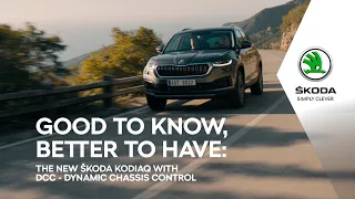 The new ŠKODA KODIAQ: DCC - Dynamic Chassis Control