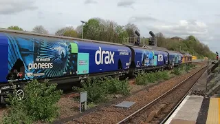 Gbrf 60021 on Drax duties Wakefield kirkgate 11/4/24.