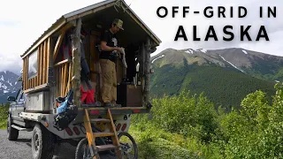 Living Off-Grid in a Homemade Truck Camper. #vanlife #asmr